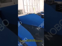 Mesin kasur Kasur Kontinyu (Superlastic) Spring Bed Net Produksi Line