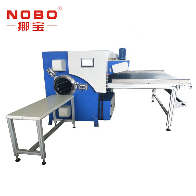 NOBO-J01 Mesin Pembungkus Kasur Otomatis 380V 50hz Untuk Pengepakan Spons / Kasur Lateks