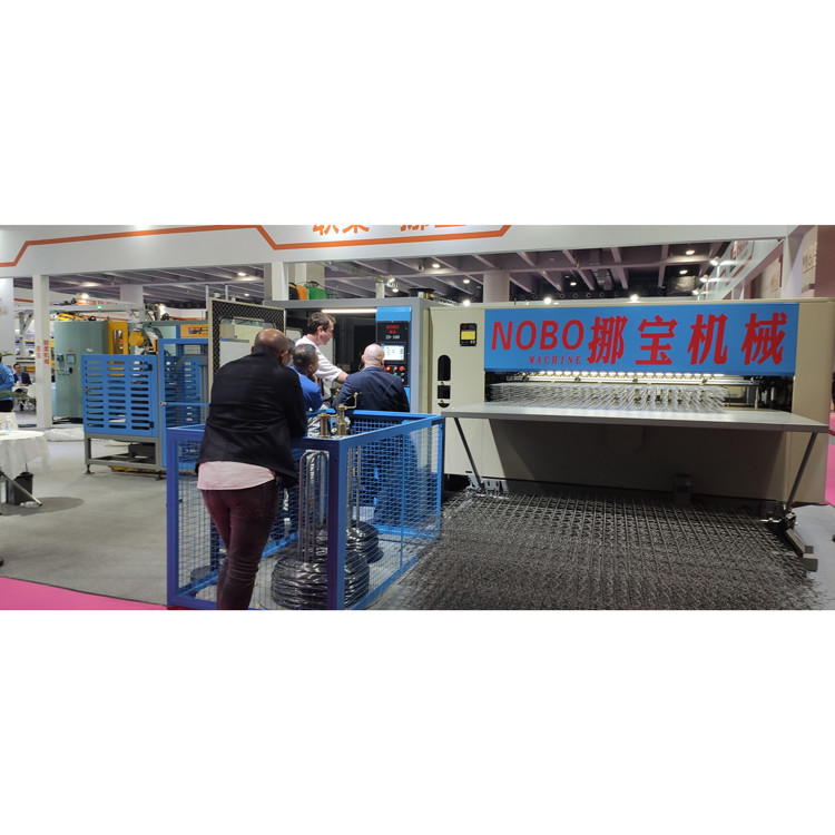 Bed Core Mattress Spring Membuat Mesin 90-100 Mata Air / Min 1.9-2.4mm Diameter Kawat