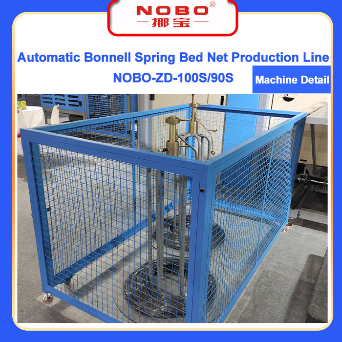 Lini Produksi Kasur Kontrol Servo CAT Pegas Tinggi 80-200mm Disesuaikan 4-7 Putaran Konvolusi