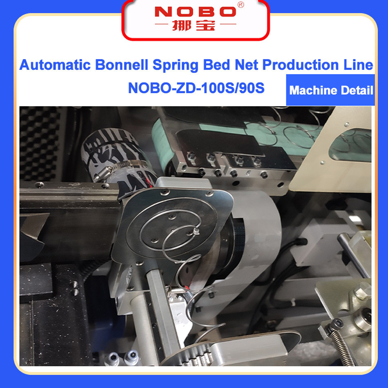 Lini Produksi Kasur Kontrol Servo CAT Pegas Tinggi 80-200mm Disesuaikan 4-7 Putaran Konvolusi
