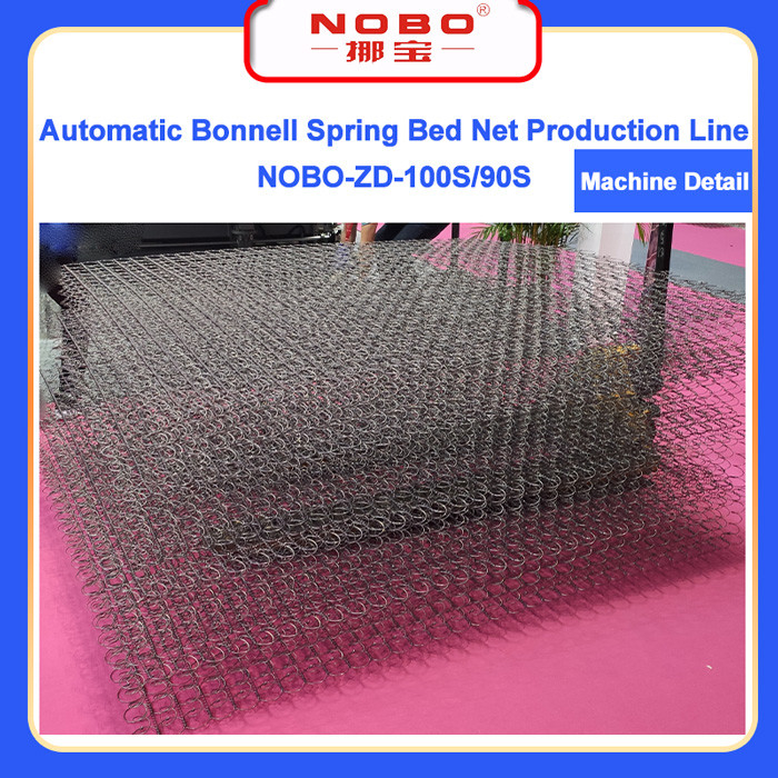 Lini Produksi Kasur 90 Lembar / 8 Jam Lini Manufaktur Inti Spring Bed
