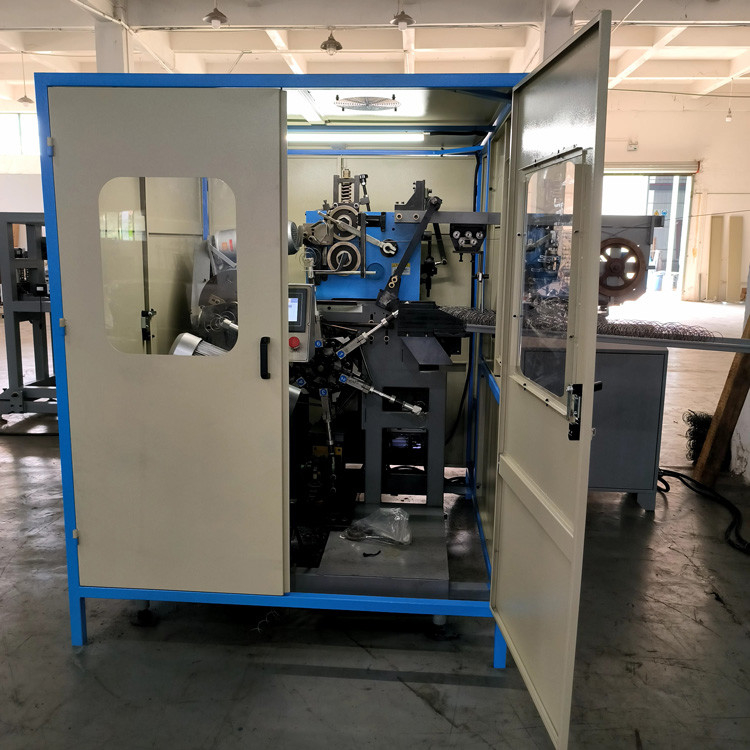 4-7 Turns Mattress Spring Coiling Machine Tipe otomatis