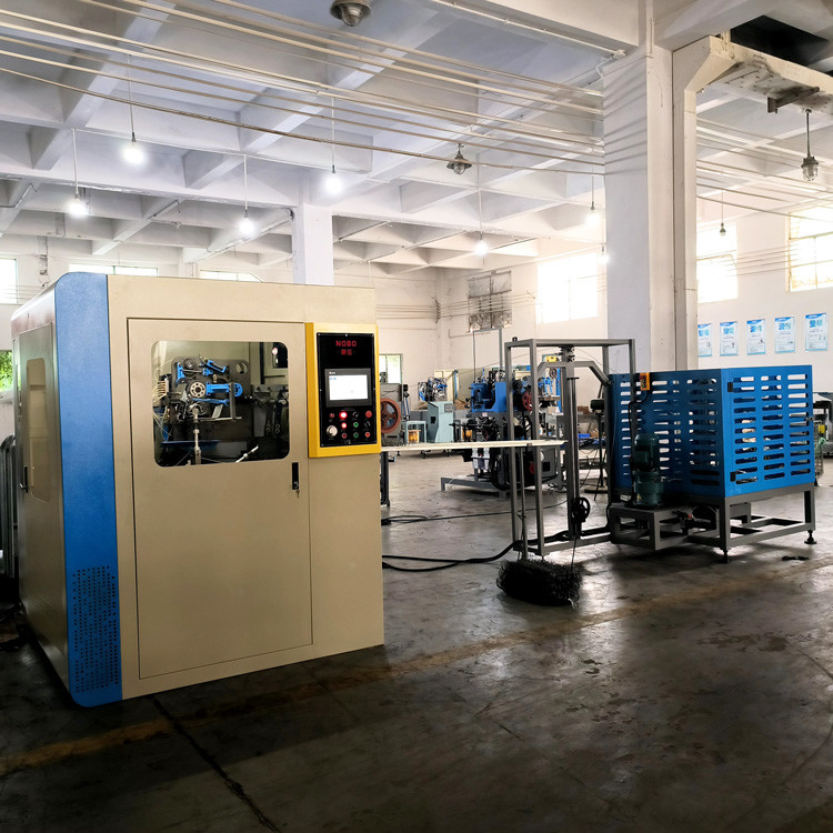 25KW Matras Tempat Tidur Core Spring Manufacturing Device Untuk Perabot Spring Wire Diameter 1.8-2.4mm
