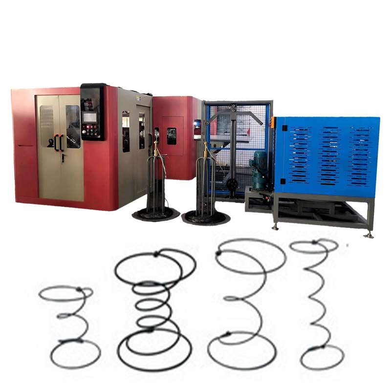 Lini Produksi Jaring Tempat Tidur Kasur Pegas Dorong Samping CNC - NOBO-ZD-100S