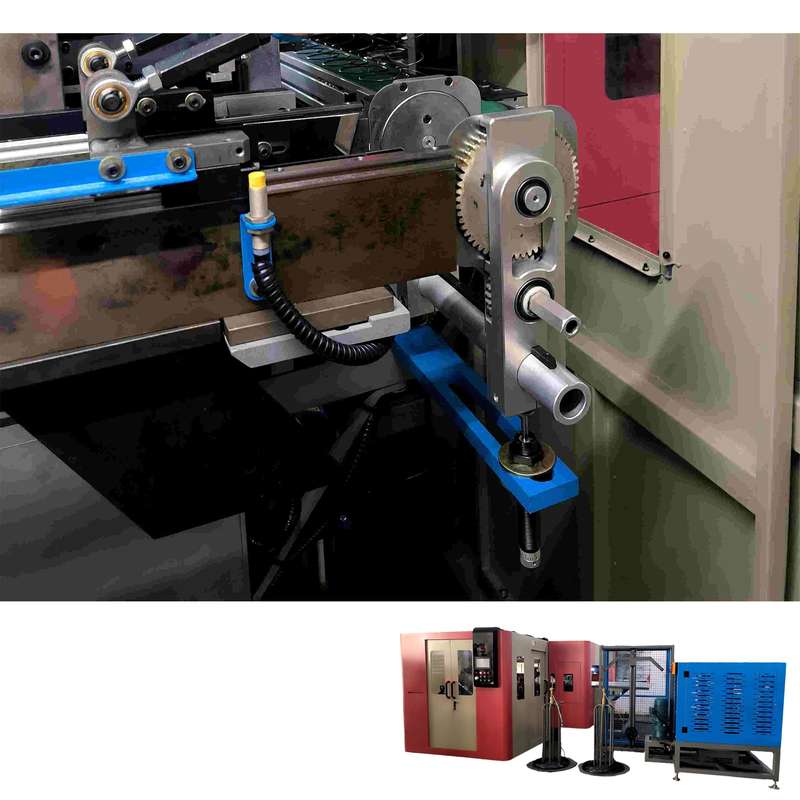 Lini Produksi Jaring Tempat Tidur Kasur Pegas Dorong Samping CNC - NOBO-ZD-100S