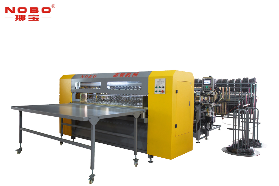 NOBO Automatic Spring Coiling Machine Helical Dia 8.8-9.2mm Mattress Spring Machine