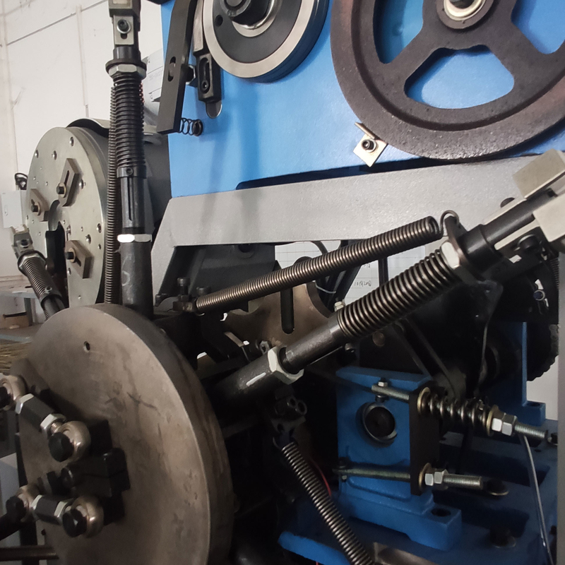 80-220mm Lini Produksi Kasur Musim Semi 4.5kva Bonnell Wire Spring Membuat Mesin