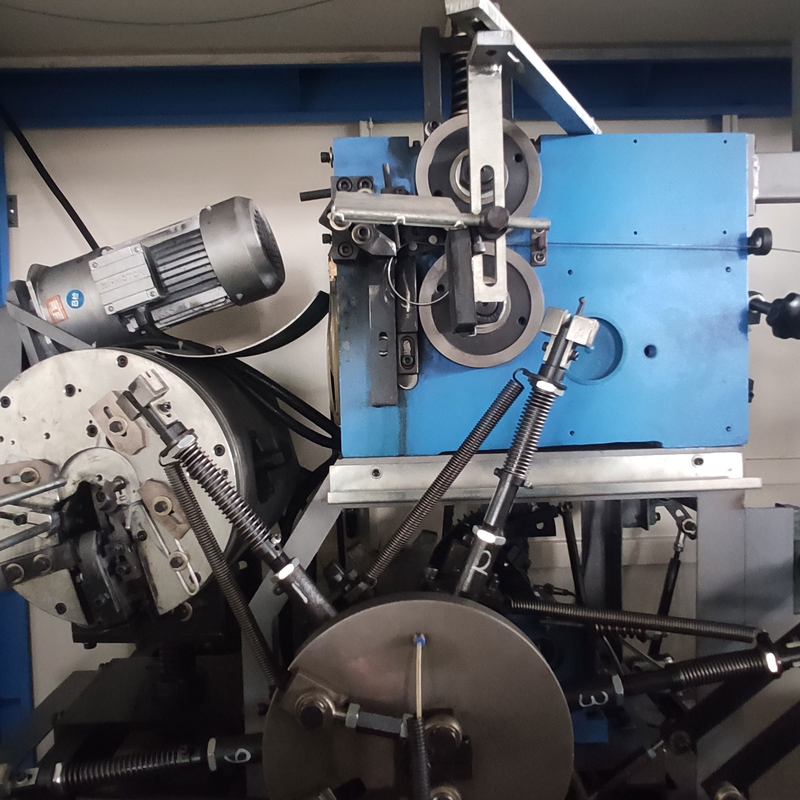 NOBO Blue CNC Coil Spring Making Machine Untuk Kasur 0,08-0,22M