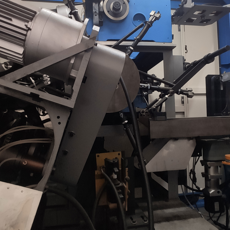 Dia 0,0018-0,0025m Wire Spring Membuat Mesin Kasur Spring Auto Coiler Machine