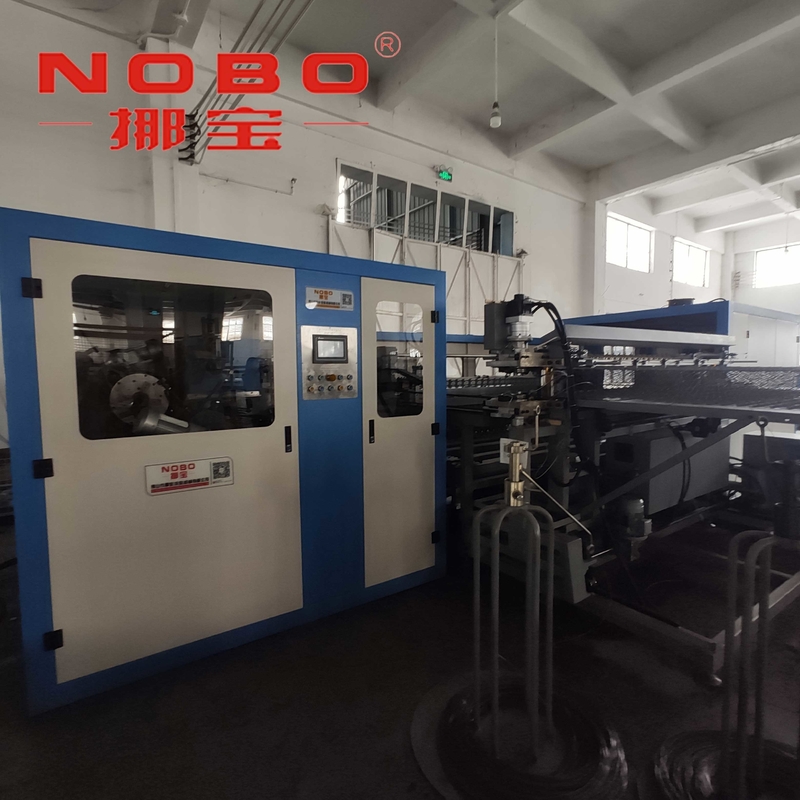 4-8 Mengubah Lini Produksi Kasur Musim Semi Tiga Dalam Satu Mesin Coiling Musim Semi Bonnell